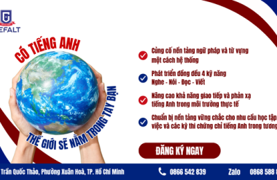 CHƯƠNG TRÌNH ANH VĂN TỔNG QUÁT NGƯỜI LỚN